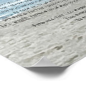 Don't You Quit Poem Ocean View ポスター (角)