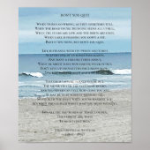 Don't You Quit Poem Ocean View ポスター (正面)