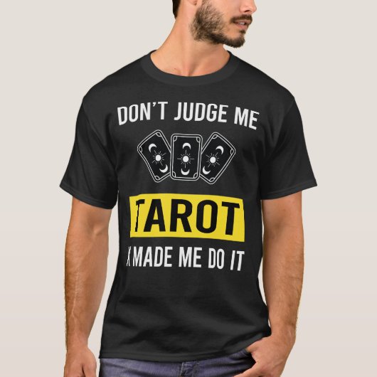 DontJudgerタロット Tシャツ (正面)