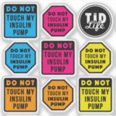 Don'tTouchポッド澄んシール[Vinyl] シール (正面)