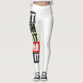 Dont'Wish for itのモチベーション引用文 レギンス (正面)