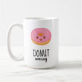 DONUT で安心 コーヒーマグカップ (左)
