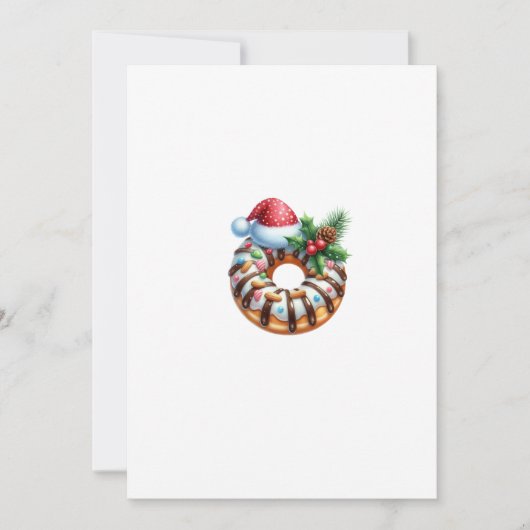 donut  招待状 (正面)