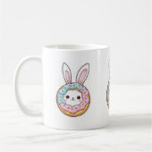 Donut Bunny mug コーヒーマグカップ (左)