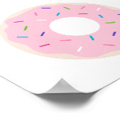 Donut Decoration Party / Sign Decoration ポスター (角)