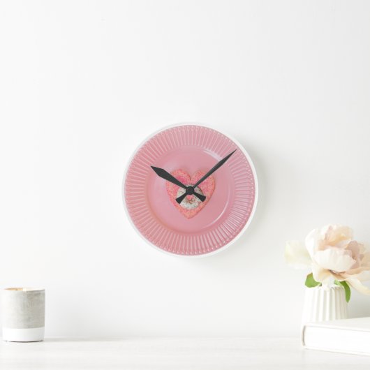 Donut design, round wall clock  ラウンド壁時計 (ホーム)