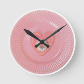 Donut design, round wall clock  ラウンド壁時計 (正面)
