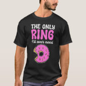 Donut Donut Enthusiast Tシャツ (正面)
