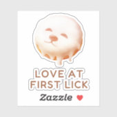 Donut Dream: Glazed Smile Pup Repeat Pattern シール (シート)