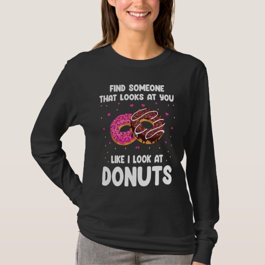 Donut Friedcake Doughnut Sweetened Tシャツ (正面)