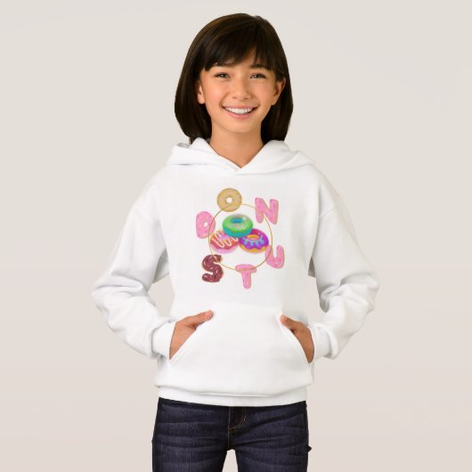 Donut kids hoodie  (正面フル)