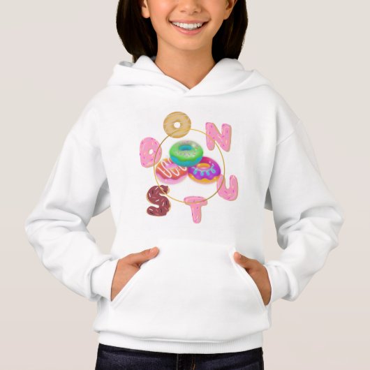 Donut kids hoodie  (正面)