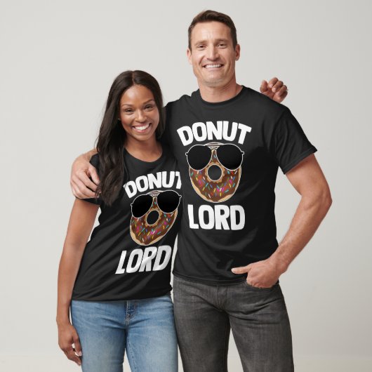 Donut Lord Saying Doughnut Food Donuts Tシャツ (ユニセックス)