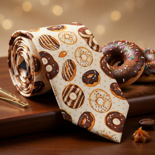 Donut Lover Pattern  ネクタイ