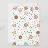 Donut Party Fun Invitation 招待状 (裏面)