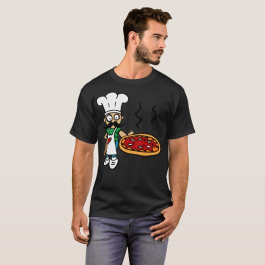 donut party funny bake tシャツ (正面フル)