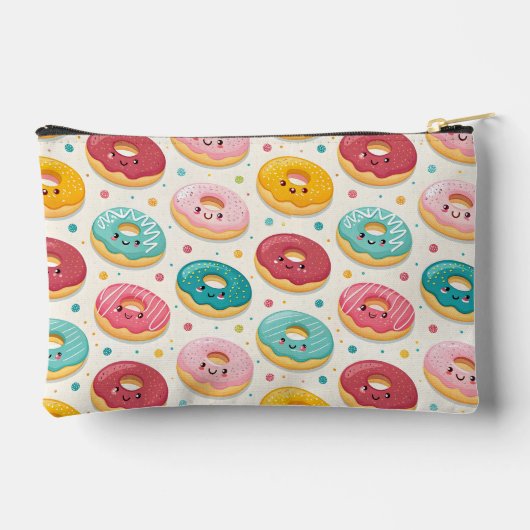 Donut Pattern アクセサリーポーチ (裏面)