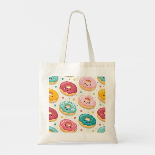 Donut Pattern トートバッグ (裏面)