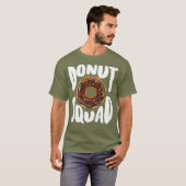 Donut Squad Shirt  Cool Donut Lover  Doughnut Tシャツ (正面フル)