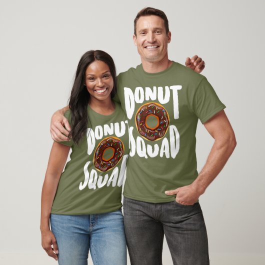 Donut Squad Shirt Cool Donut Lover Doughnut Tシャツ (ユニセックス)