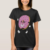 Donut Worry Be Happy Tシャツ (正面)