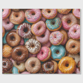 Donut Wrapping Paper ラッピングペーパー (フラット)