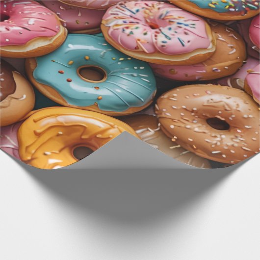 Donut Wrapping Paper ラッピングペーパー (角)
