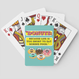 DONUTS、人生は退屈するには短すぎるた食べめ トランプ