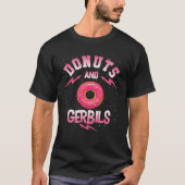 Donuts And GERBILS  Doughnut GERBIL Tシャツ (正面)