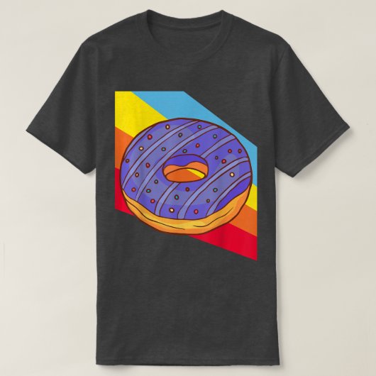 Donuts Bake Bakery Baker Cake Food Delicious Sweet Tシャツ (デザイン正面)