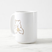 Donuts, Bears, and Me コーヒーマグカップ (正面左)