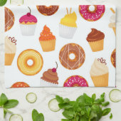 Donuts & Cupcakes  キッチンタオル (折り畳み)