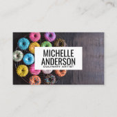 Donuts on Table | Bakery 名刺 (正面)