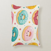 Donuts Pattern アクセントクッション (正面(垂直))