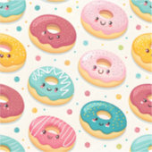 Donuts Pattern シール (正面)