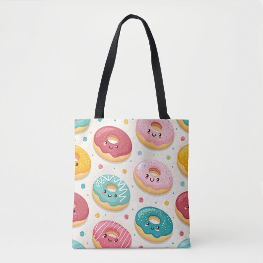 Donuts Pattern トートバッグ (正面)