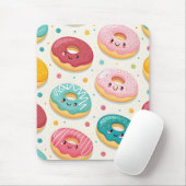 Donuts Pattern マウスパッド (マウス)