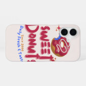 donuts phone case iPhone 16ケース (裏面横)