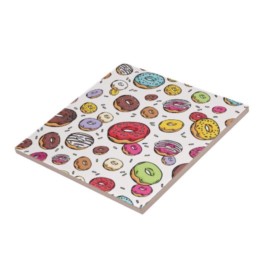 Donuts seamless pattern タイル (側面)