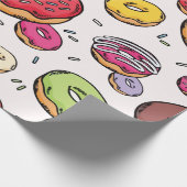 Donuts seamless pattern ラッピングペーパー (角)