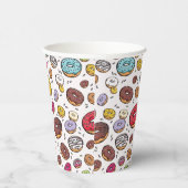 Donuts seamless pattern 紙コップ (右)