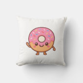 Donuts Throw Pillow クッション (正面)