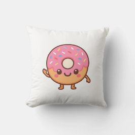 Donuts Throw Pillow クッション