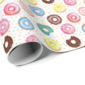 Donuts Wrapping Paper ラッピングペーパー (ロールコーナー)