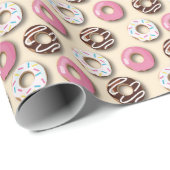 Donuts wrapping paper ラッピングペーパー (ロールコーナー)