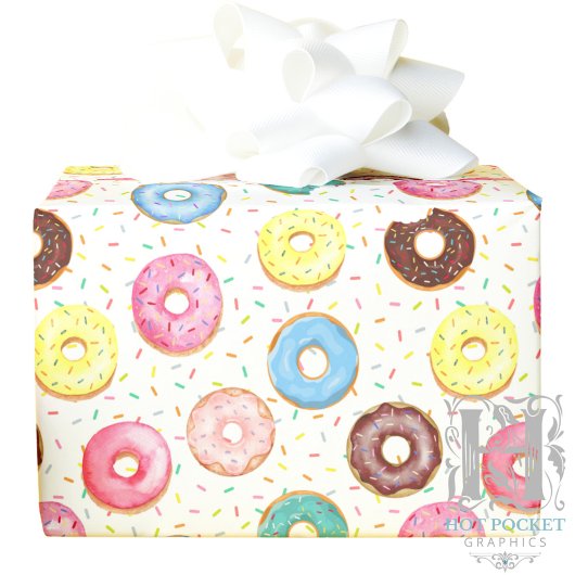 Donuts Wrapping Paper ラッピングペーパー