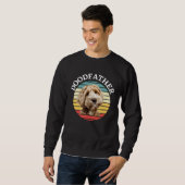 Doodfather Goldendoodle Labradoodle  for doodle da スウェットシャツ (正面フル)