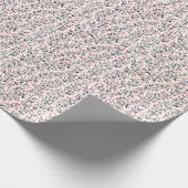 Doodleの花:サンゴのフローラシームレス。 ラッピングペーパー (角)