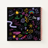 Doodleやる気を起こさせるアンチジャーナル – ITの完了 ノートブック (裏面)