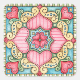 Doodleハート – シール